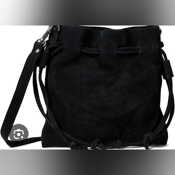 FREE PEOPLE BILLIE SUEDE CROSSBODY NWT. - Picture 4 of 6